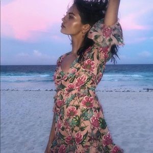 For Love and Lemons Churro Mini Dress